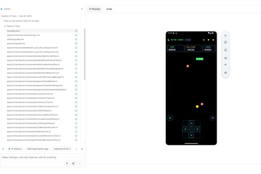 Google AI Studio App Testing